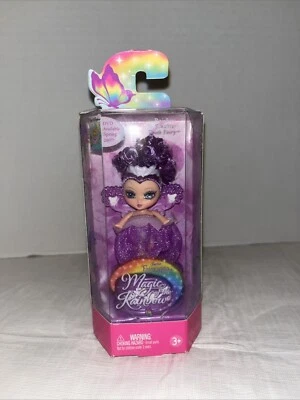Barbie Fairytopia Magic of the Rainbow Tooth Fairy muñeca púrpura KB148 2006 RARA Foto 1 de 4
