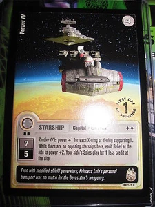 STAR WARS CCG JEDI KNIGHTS CARD MINT/N-MINT 1ST DAY B8 145C COM TANTIVE IV - Picture 1 of 2