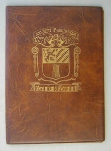 Ältere Speisekarte vom Brauhaus Kemnath - Getränkekarte - Bild 1 von 4
