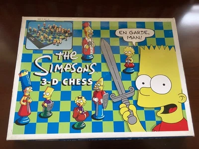 Jeu d'échecs 3D Les Simpson (95111) - Photo 1/4