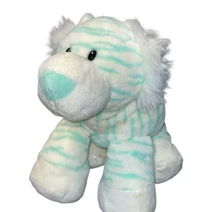 "Aurora Bebé Peluche Tigre Cachorro Peluche Guardería Decoración Ducha Regalo Azul 14""" - Imagen 1 de 11