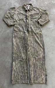 VTG Walls 80s 90s Men’s Realtree Camo Unlined Coveralls Large Reg Made In USA - Picture 1 of 20