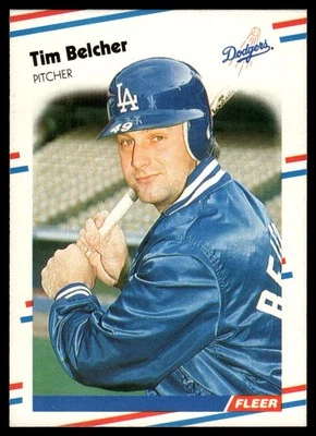 1988 Fleer #509 Tim Belcher - Image 1 of 2