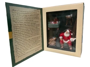 Hallmark 2002 "Santas Big Night" Membership Ornaments 4-Piece Set - Picture 1 of 7