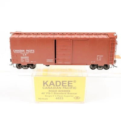 Kadee HO Scale Canadian Pacific CP 40' PS-1 Boxcar Single 6' 5 Panel Door 4023 - Image 1 of 4