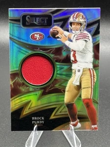 Parche plateado Prizm 2024 Select - Brock Purdy #S-BPY Sparks/149 49ers - Imagen 1 de 3