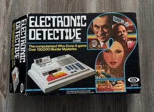 Juego de detectives electrónicos vintage 1979. IDEAL probado 100% - Imagen 1 de 4