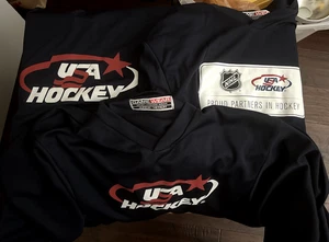 Pure Hockey Youth Medium USA Hockey Navy Blue Jersey YM (3) - Picture 1 of 1