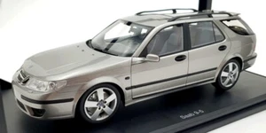 DNA Collectibles 1/18 Scale DNA000058 - '05 Saab 9-5 Sportcombi Aero Steel Grey - Picture 1 of 6