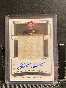 Kyle Weatherman 2023 National Treasures  Colossal Material Signatures  #95/99 - Picture 1 of 2