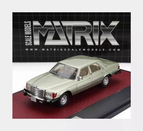 Mercedes 450SE (W116) USA Version 1977 - Matrix 1/43 - Résine Verte - MX11302-221