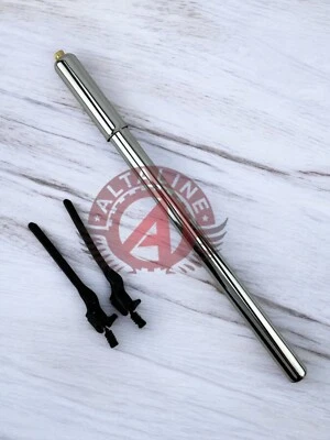 AltaLine Universal Bicycle Steel Frame Chrome Pump. - Image 1 of 4