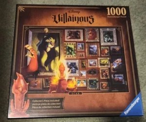 New Sealed Ravensburger Disney Villainous 1000 Piece Puzzle Scar - Picture 1 of 7