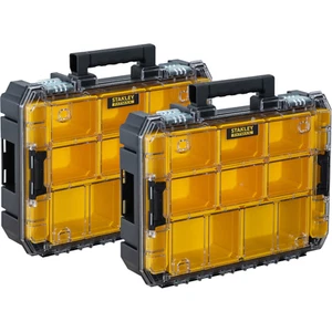 Stanley Fatmax Organizador Herramienta Pro-Stack Poco Profundo Paquete Doble Alta Capacidad NUEVO UK - Imagen 1 de 2