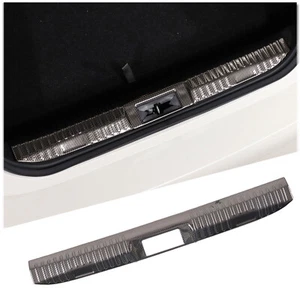 Carbon Pattern Stainless Trunk Sill Cover Plate For Toyota 86 Subaru BRZ 22-23 - Picture 1 of 10