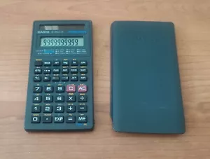 Taschenrechner Casio fx-82Solar Fraction Schule Abitur Studium ZUSTAND SEHR GUT - Bild 1 von 4