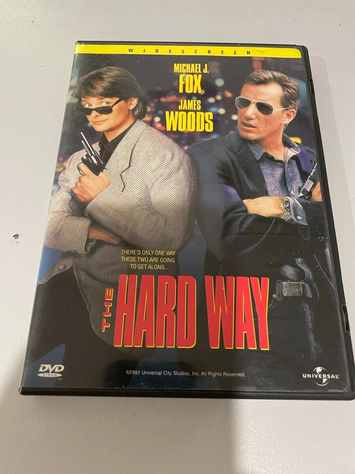 The Hard Way (1991)  - US Region 1/R1 DVD - RARE/OOP - Action Buddy Cop Comedy - Image 1 of 1