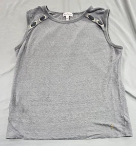 Juicy Couture Tank Top Gray size Large - Picture 1 of 13