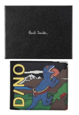 ⚡MUY RARO⚡ Cartera Dino Negra Paul Smith Escalada de Montaña *NUEVA CON ETIQUETAS* 🦖  Foto 1 de 4