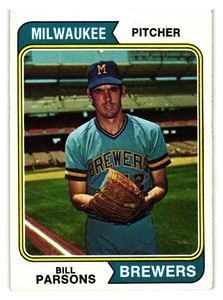 1974 Topps #574 Bill Parsons