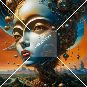 Fondo de pantalla/fondo de imagen digital retrato surrealista de ciencia ficción JPEG - Imagen 1 de 3