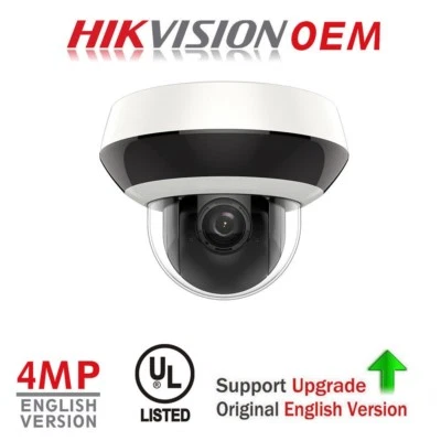 4MP DarkFighter 4X Optical Zoom H.265 TRUE WDR MINI IP PTZ PoE On.vif - Image 1 of 4