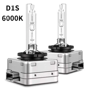 D1S BULB X2 35W 6000K FACTORY XENON BULBS OEM REPLACEMENT HID BULBS UK STOCK - Picture 1 of 9