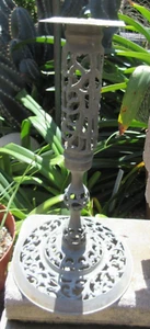 Vintage Ornate Filigree Brass Table BASE ONLY - Picture 1 of 4