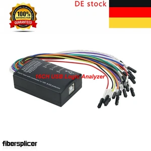 Mini 16CH USB Logic Analyzer 100M Max Sample Rate DE Stock - Bild 1 von 7