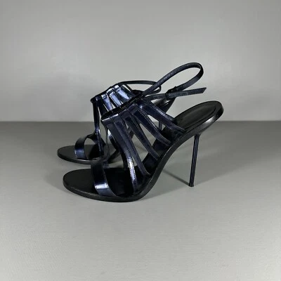 Tacones de cuero Runway Giorgio Armani S/S 17 EU38 US7.5 Foto 1 de 4