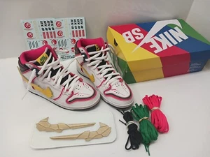 Size 8.5 - Nike SB Dunk High RX-0 Unicorn Gundam Very Good Pre-owned with Box - Picture 1 of 24