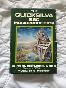 The Quicksilva BBC Music Processor - 1983 - BBC Micro - Cassette - Afbeelding 1 van 1