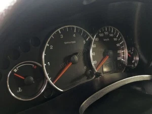 Fits: Ford Transit 2000-2006   4- Teilig  Aluminium  Tachoringe / Tacho Ringe - Picture 1 of 5