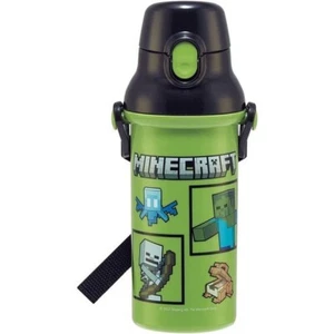 Skater Water Bottle 480ml Minecraft Stainless Sports Bottle SDC6N-A Outdoor Kids - Picture 1 of 5