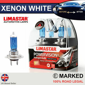 Astra J 10-on Xenon White H7 Halogen Dipped Headlight Bulbs 6000k (PAIR)