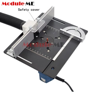 Router Table Insert Plate Wood Working Benches Aluminum Miter Saw Profile Fence - Picture 1 of 27
