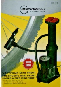 Mini bomba de aire de bicicleta profesional manómetro bomba de bicicleta bomba para bolas bomba de bola - Imagen 1 de 2
