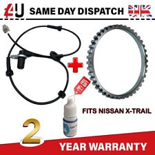 FITS NISSAN X-TRAIL (2001-2013) ABS SPEED SENSOR & ABS RELUCTOR RING FRONT RIGHT