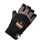 Ergodyne 17694 900 L Black Half-Finger Impact Gloves