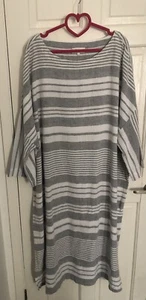SAHARA Kaftan Kleid Lagenlook Relaxed Leinenmischung Gr. XL sehr guter Zustand - Bild 1 von 8