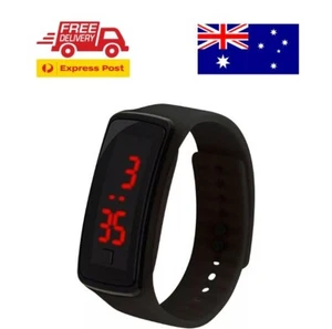 Children's LED Electronic Watch Fashion Digital Watches Hidden Buckle - Picture 1 of 2
