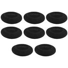 4 Pair 55mm Replacement Earphone Pad Covers for Headset Headphone Black V9O2