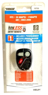 DORMAN KEYLESS ENTRY REMOTE 13733 GM | 2003-2006 - Image 1 of 4