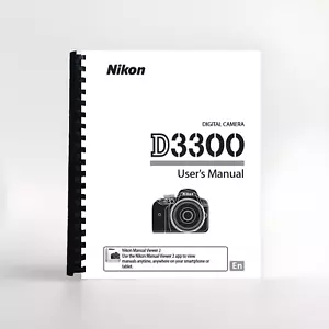 Nikon D3300 User's Manual - Picture 1 of 1
