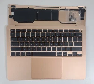๐ GRD A- MacBook Air 13 A2179 Gold Top Case Keyboard Touchpad Battery Cover - Picture 1 of 5
