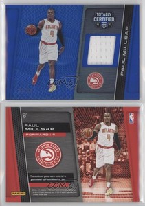 2016-17 Panini Totally Certified Materials Blue /99 Paul Millsap #9