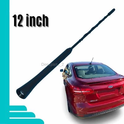 12" Antenna Black for Ford Focus 2008-2018 - Image 1 of 4