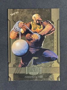 120 Absorbing Man Gold 2024 Avengers Marvel Metal Universe Skybox Upper Deck - Picture 1 of 2