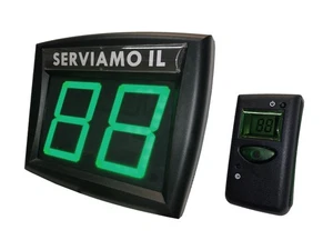 Eliminacode 220 VCA MY TURN LED Verde + Telecomando LCD con Batteria Inclusa - Foto 1 di 6