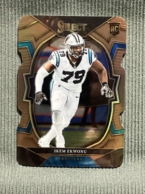 Ikem Ekwonu 2022 Select Bronze Die-Cut Concourse #081/149 Prizm RC - Panthers🔥 - Image 1 of 3
